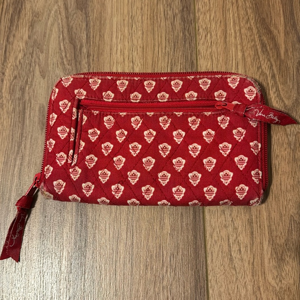 Vera Bradley Nantucket Red retired pattern Wallet